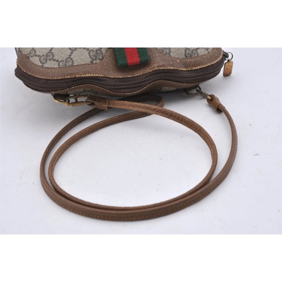 Authentic Vintage GUCCI GG Web Sherry Shoulder Crossbody Bag - Picture 6 of 13